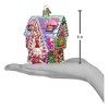 Old World Christmas 3.75 In Cupcake Cottage Ornament Gingerbread Tree Ornaments - 2 of 3