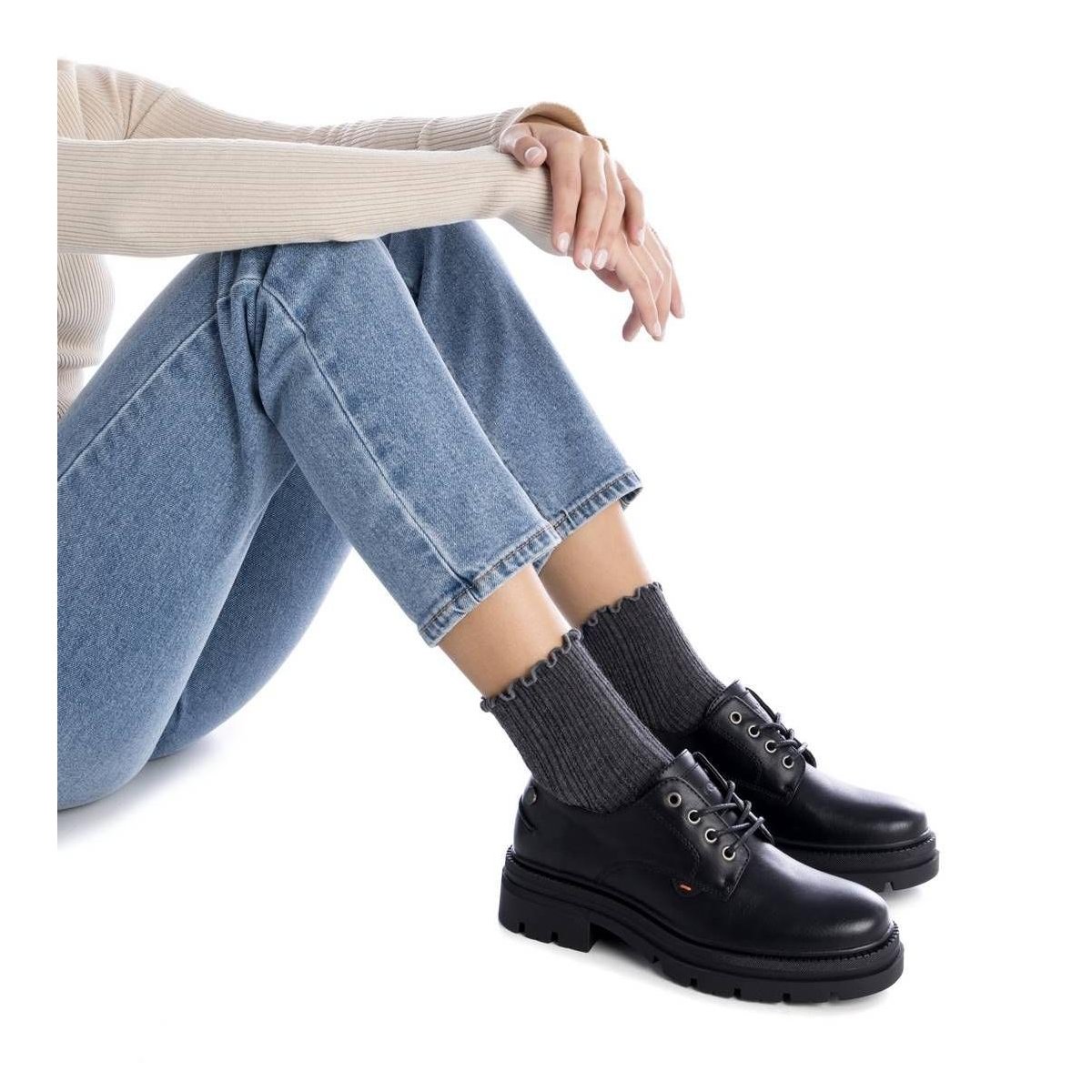 Обувь Refresh Shoes Women's casual fashion shoes 171976 BLACK 6 — фото 2