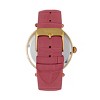 Bertha Camilla Mother-Of-Pearl Leather-Band Watch - Coral - 2 of 3