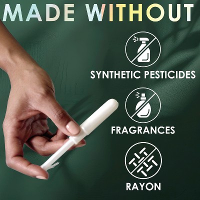 L . Organic Tampon Regular Tampons - 84ct