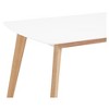 59" Retro Modern Wood Kitchen Dining Table - Saracina Home: MDF Top, Seats 4 - 3 of 4