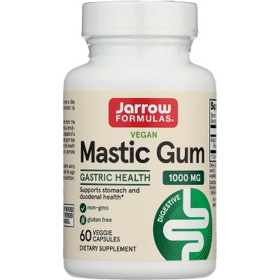 Jarrow Formulas, Inc. Vegan Mastic Gum 1,000 mg 60 Veg Capsules.