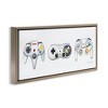 Stupell Industries Vintage Video Game Controllers Floating Frame Canvas Art - 2 of 4
