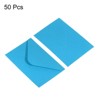 Unique Bargains Blank Paper Mini Vintage DIY Greeting Card Envelope 50 Pcs - 3 of 4