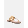Isidora Braided Leather Flat Sandal Women - 2 of 4