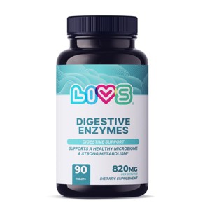 betaine hcl and glutathione synergy LIVS Nutrition Digestive Enzymes Tablets, Digestive Support Formula with Ox Bile, Pancreatin, HCl, Papain, Amylase & Pepsin, 90 Count : Target Free Shipping Items