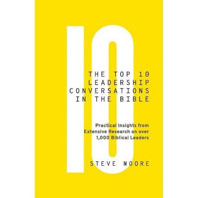 The Top 10 Leadership Conversations in the Bible - by  Steve Moore (Paperback)