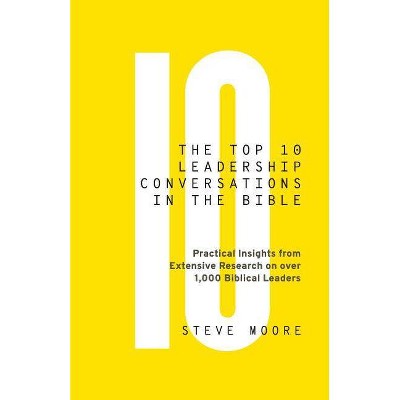 The Top 10 Leadership Conversations in the Bible - by  Steve Moore (Paperback)