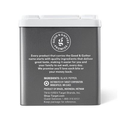 Ground Black Pepper - 3oz - Good &#38; Gather&#8482;