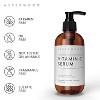 Asterwood Face Serum Vitamin C with Hyaluronic Acid | Anti Aging | Anti Wrinkle | Vitamin C Serum Face Dark Spots | Eye Serum | Pump Bottle - (8 oz) - 4 of 4