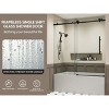 NicBex 56-60"W x 60"H Shower Door Frameless Sliding Tub Shower Door, 5/16"(8mm) Clear Glass with Reversible Installation - 2 of 4