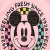 Girls' - Disney - Mickey & Friends Shirt Tail Raglan Graphic T-shirt - 2 of 3