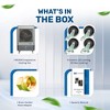 Hessaire Portable 1,600 Sq Ft Evaporative Swamp Air Cooler - 2 of 4