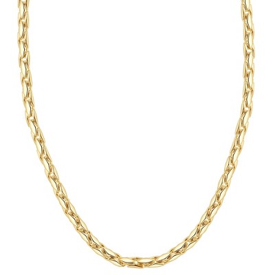 Pompeii3 14k Yellow Gold Women's 24" Chain Necklace 26 Grams 4.5mm Thick