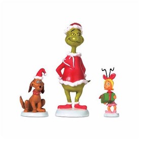 Department 56 Department 56 Dr Seuss Grinch, Max and Cindy-Lou Who Christmas Figure Set #804152 - 1 of 1