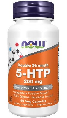 5-HTP 200mg by Now Foods  -  60 VegCap