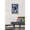 Trends International NFL New England Patriots - Christian Gonzalez 24 Framed Wall Poster Prints - 2 of 4