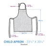 Park Designs Down Home Holiday Beige Child Apron - 4 of 4