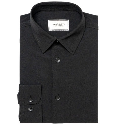 Target black dress shirt clearance