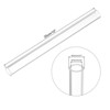 Unique Bargains Lamp Lantern Water Cooling System Acrylic Round Tubes 4 Pcs 10" - 2 of 4