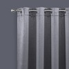 Dainty Home Brookville Textured 100% Blackout Thermal Insulated Grommet Single Curtain Panel - 2 of 4