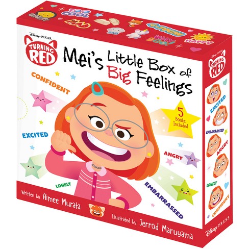 Disney Pixar Turning Red Mei S Little Box Of Big Feelings 5 Books Included By Aimee Murata Hardcover Target