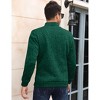 BLUEMING Men's Marled Knit Fleeced Sweatshirts Henley Neck Tops Warm Knitted Winter Thermal Sweat Shirts Button Mens Pullovers - 2 of 4