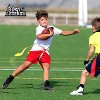 Street Legends Youth Football for Kids, Graffiti Printed Composite Leather Size 8 for Training, Practicing, & Recreational Play (Red) - 3 of 4