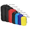 Unique Bargains Sleeping Bag Storage Drawstring Portable Stuff Sack Black 6 x 12.5 Inch - 4 of 4