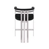 Meridian Furniture,Marcello Black Velvet Counter Stool, Set of 2 - 2 of 4