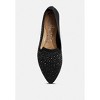 Abedi Rhinestone Embellished Pull Tab Women Loafers - 4 of 4