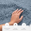 Soft Absorbent Chenille Bath Mat Rug with Anti-Skid Rubber Backing - Becky Cameron - 4 of 4