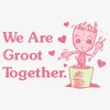 Women's Marvel We are Groot Together T-Shirt - 2 of 4