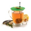 Norpro Stainless Steel Golf Tea Strainer with Cup Cover / Tea Catcher - 3 of 4