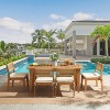Alaterre Furniture 7pc Barton Outdoor Weather Resistant Dining Set - 4 of 4
