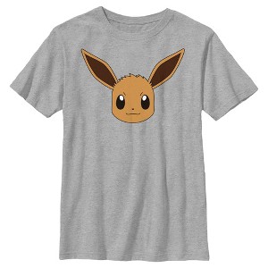 Boy's Pokemon Eevee Face T-Shirt - 1 of 4