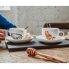 Silver Buffalo Disney Winnie the Pooh Bone China 4-Piece Teacup and Saucer Set - 4 of 4