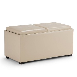 35" Franklin Storage Ottoman - WyndenHall - 1 of 4
