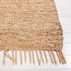 Vintage Leather W/ Fringes VTL501 Flat Weave Indoor Rugs - Safavieh - 3 of 4