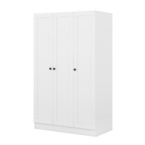 NicBex 66.90"H Modern Armoire Wardrobe Closet Storage Cabinet with 3 Doors & Internal Shelves for Bedroom - 1 of 4