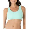 Fruit of the Loom Women's Tank Style Sports Bra 3-Pack - 2 of 4