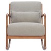 Zuo Hady Rocking Chair Gray - 3 of 4