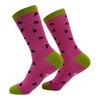 Crazy Dog Women's Watermelon Socks Funny Sarcastic Fruit Graphic Novelty Footwear for Ladies - 2 of 4