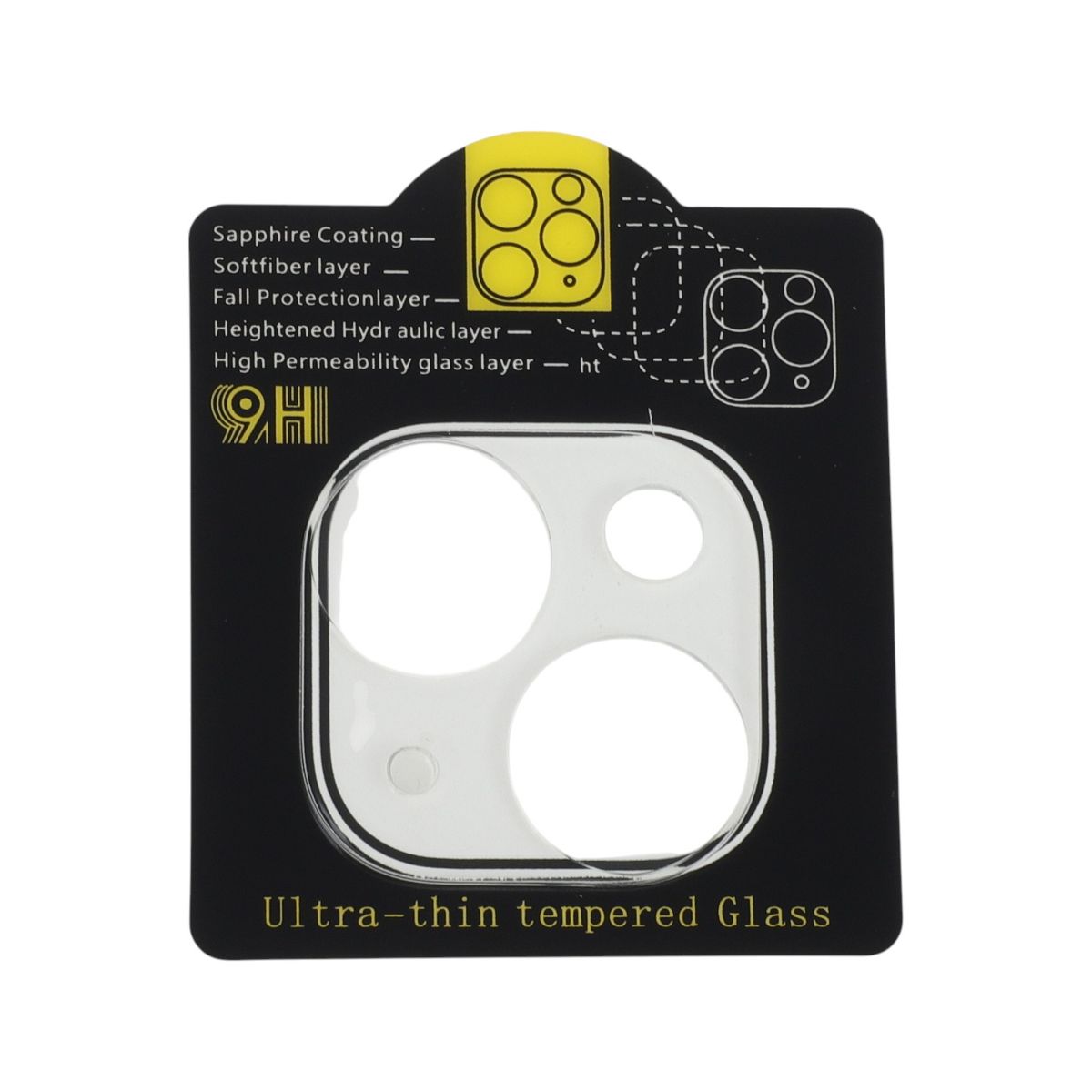 Unique Bargains Camera Protector Glass Clear 1Pc