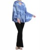 Women's Tie Dye Bell Sleeve Bohemian Top - umgee - 2 of 3