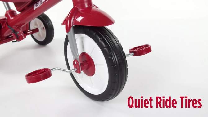Radio Flyer Steer and Stroll Trike - Red, 2 of 17, play video