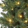 Pre-Lit Artificial Christmas Tree, Xmas Tree with LED Lights, Slim Artificial Holiday Trees, Christmas Decorations for Office, Home, Holiday - 4 of 4