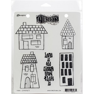 Dyan Reaveley's Dylusions Cling Stamp Collections 8.5"X7" - 1 of 3