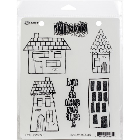 Tim Holtz Cling Rubber Stamps - Stamp Collector CMS338