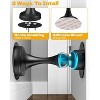 DOMETOUR Magnetic Door Stopper 3 Pcs, Stainless Steel Door Holder with Adhesive & Screws, No Drill, for Wall or Floor - 4 of 4